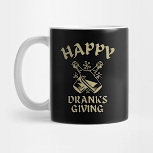 Funny Drinking Happy Dranksgiving Drinker Mug